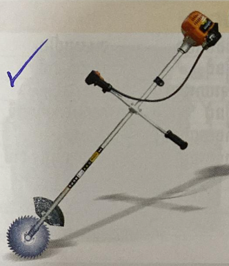 NIKATEC NCB350WX GARDENING LAWN TRIMMER (GASOLINE MIX) - ឧបករណ៍កាត់ស្មៅប្រើសាំងលាយ