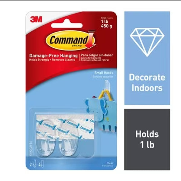 homefix-cambodia-command-17092clr-small-hooks-clear-w-strips-2s-ទំពក់ព្យួរ