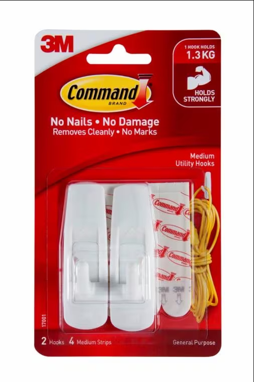 homefix-cambodia-3m-17001-hook-medium-ទំពក់ព្យួរសំភារៈ