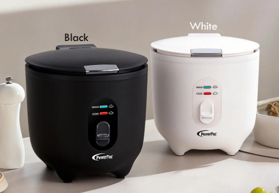 POWERPAC PPRC607 MINI RICE COOKER 0.5L, 183-218W-ឆ្នាំងដាំបាយ0.5លិត្រ