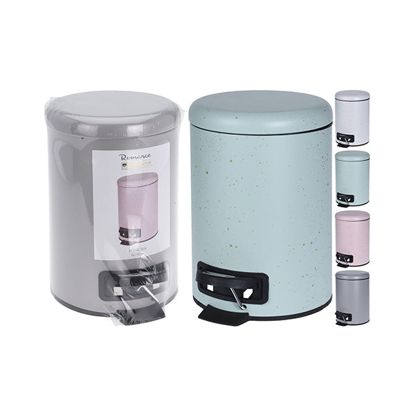 BATHROOM SOLUTIONS 106000160 PEDAL BIN 3L 4ASS ROMANCE - Home-Fix Cambodia