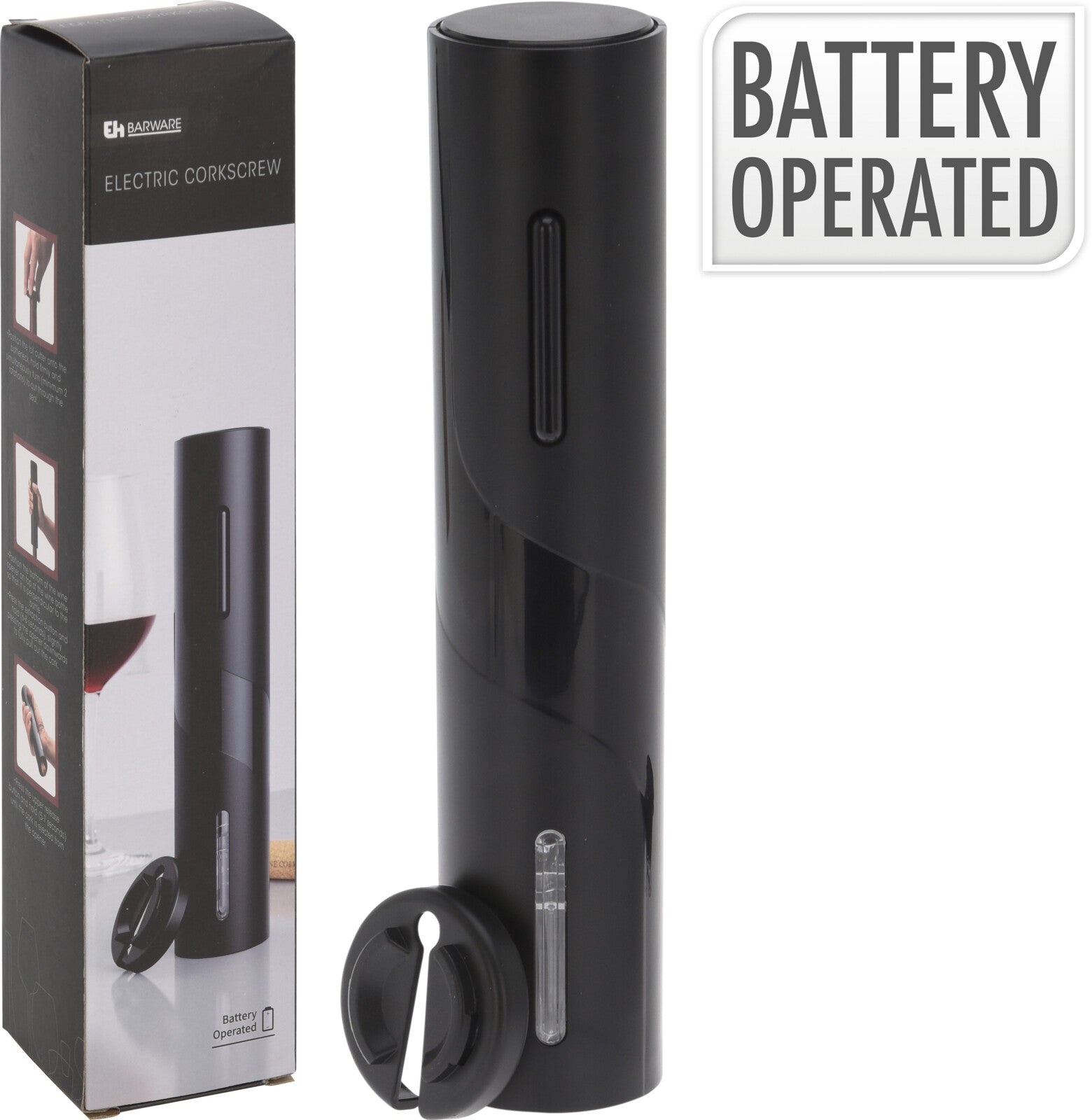 KOOPMAN 170484060 CORKSCREW SET ELECTRIC 23CM - Home-Fix Cambodia