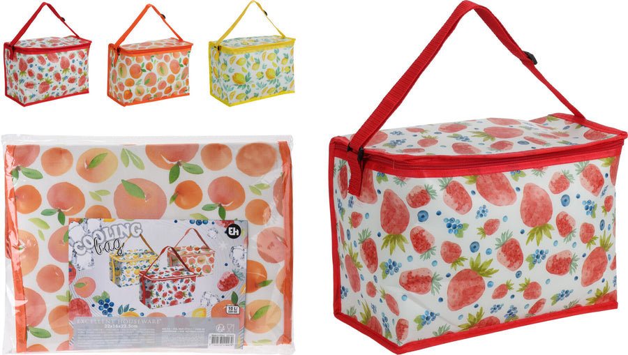 KOOPMAN 170484410 COOLER BAG 10L 3ASS FRUIT - Home-Fix Cambodia