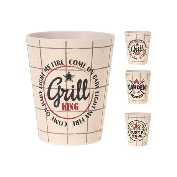 EXCELLENT HOUSEWARE 177601020 MUG MELAMINE DIA (8XH10CM) 3ASS - Home-Fix Cambodia