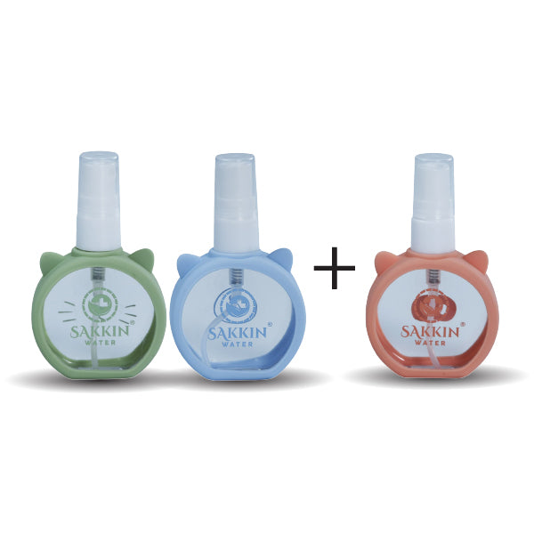 PACKAGE - ALL PURPOSE FOR KID 55ML (2 + 1)<br>ដបទឹកសាកគីនសម្លាប់មេរោគលើដងខ្លួន