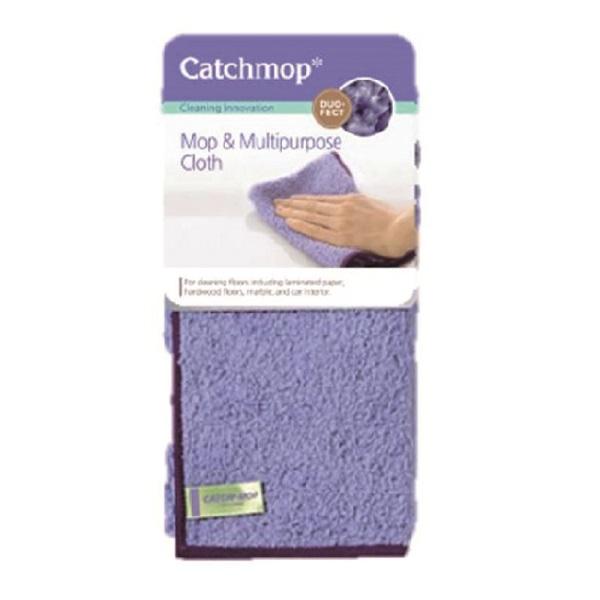 CATCHMOP 15481 MOP AND MULTIPURPOSE  CLOTH 370X250MM  - 2PCS<br>ក្រណាត់ជូតសម្អាតផ្ទះ និងសំភារៈផ្សេងៗ 70X250 មីលីម៉ែត្រ (មាន 2/កញ្ចប់) - Home-Fix Cambodia