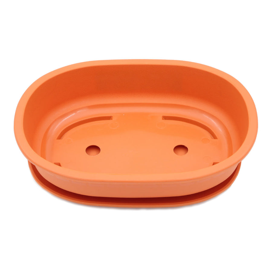 BABA SL-8286 SHALLOW COTTA POT + SAUCER (COTTA) - Home-Fix Cambodia