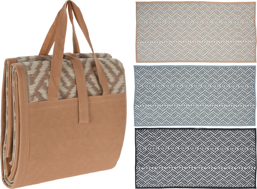 KOOPMAN A45000690 PICNIC MAT FOLDABLE PP 3ASS CL - Home-Fix Cambodia