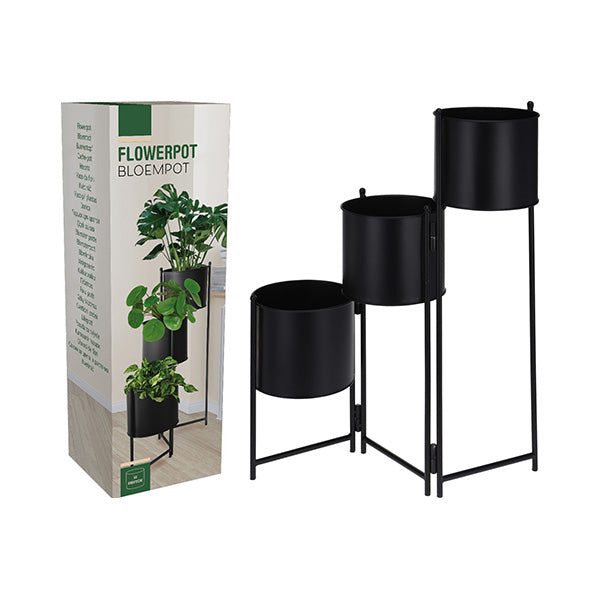 H & S COLLECTION AKF100770 FLOWER POTS METAL (51X20X64) - Home-Fix Cambodia