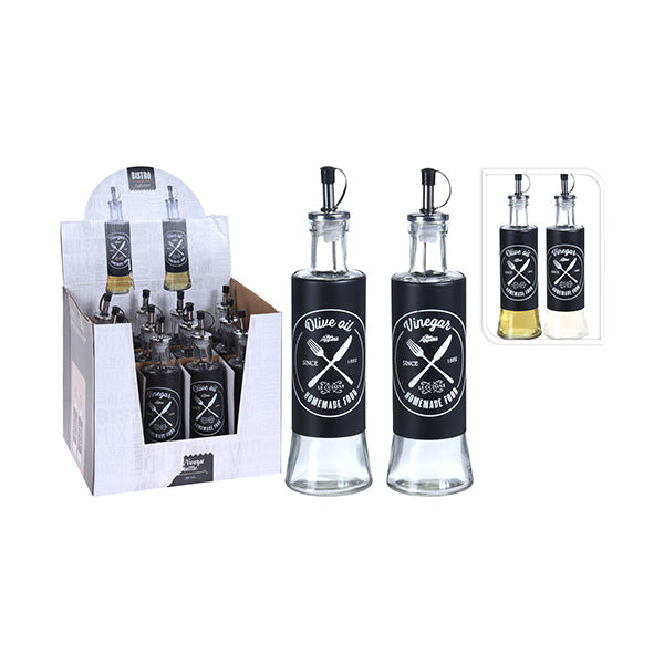 EXCELLENT HOUSEWARE CF5000130 OIL AND VINEGAR BOTTLE GLASS - Home-Fix Cambodia