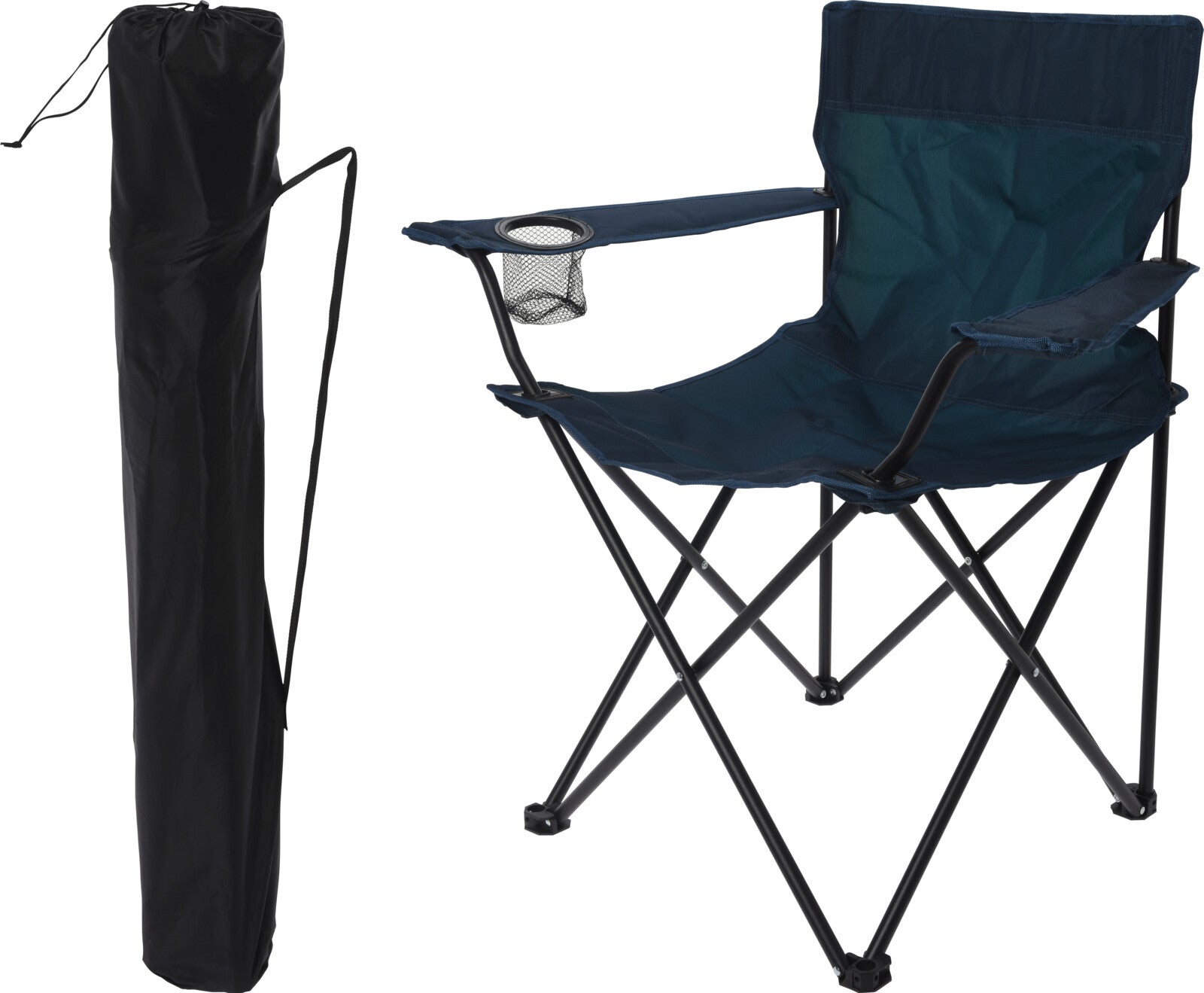 KOOPMAN FD8300510 CHAIR FOLDABLE METAL PETROL - Home-Fix Cambodia