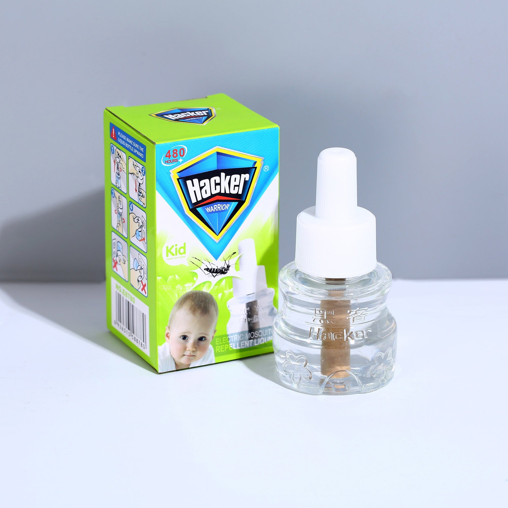 MOSQUITO REPELLENT LIQUID 480HOURS<br>ថ្នាំដេញមូសគ្មានក្លិនសម្រាប់កូនក្មេង