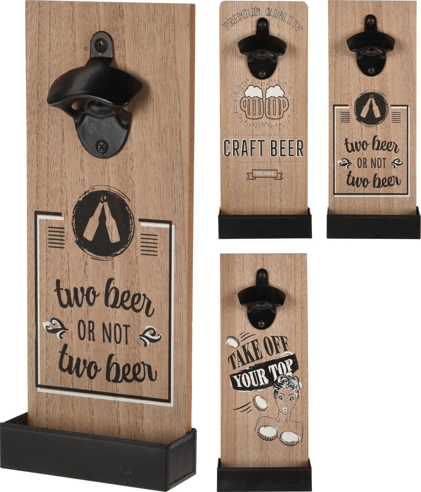 KOOPMAN HZ2004260 BOTTLE OPENER 12X30CM 3ASS - Home-Fix Cambodia