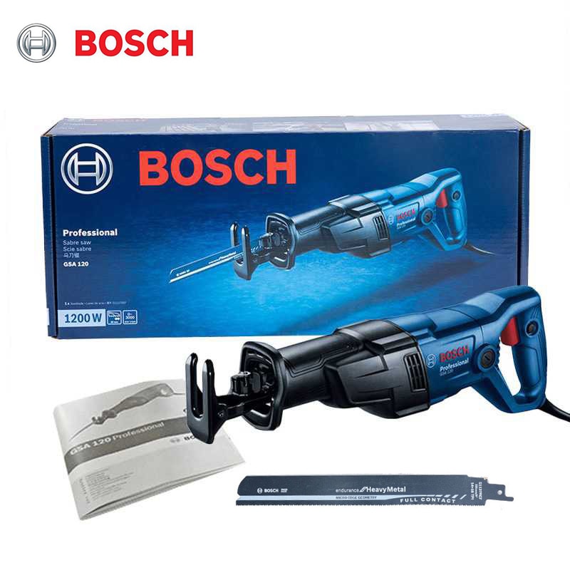 BOSCH GSA 120 SABER SAW 1200W<br>ម៉ូទ័រអាលឈើ 1200W - Home-Fix Cambodia
