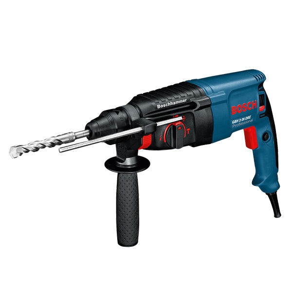 BOSCH GBH 2-26 DRE ROTARY HAMMER 800W<br>BOSCH 2-26 DRE ម៉ូទ័រស្វានបុក 800 វ៉ាត់ - Home-Fix Cambodia