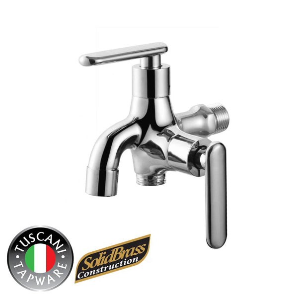 TUSCANI TM3B TWO-WAY TAP COLD WATER ONLY <br> ក្បាលរ៉ូប៊ីណáŸáž›áž¶áž„ចានក្បាលពីរ (ទឹកážáŸ’រជាក់) - Home-Fix Cambodia