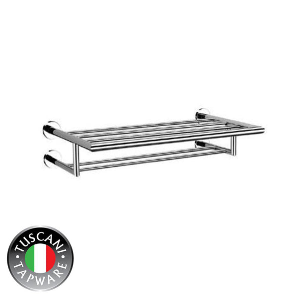 TUSCANI C6HTS HOTELIER TOWEL SHELF <br> ធ្នើរដាក់កន្សែង - Home-Fix Cambodia