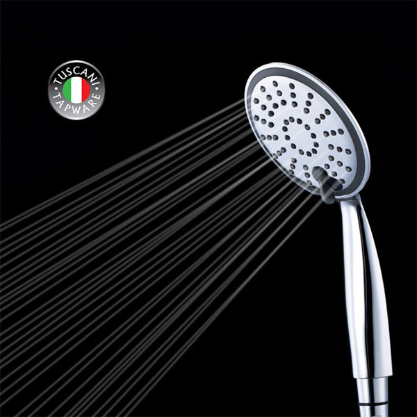 TUSCANI R8T TRIPLE-FUNCTION HAND SHOWER <br> ក្បាលផ្កាឈូកងូážáž‘ឹក - Home-Fix Cambodia