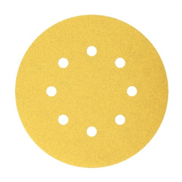 BOSCH VELCRO DISC 125 MM (G120) (8 HOLES)<br>BOSCH ក្រដាសខាត់ 125 មីលីម៉ែត្រ កម្រាស់ 120 មីលីម៉ែត្រ (មានចោះរន្ធ 8)