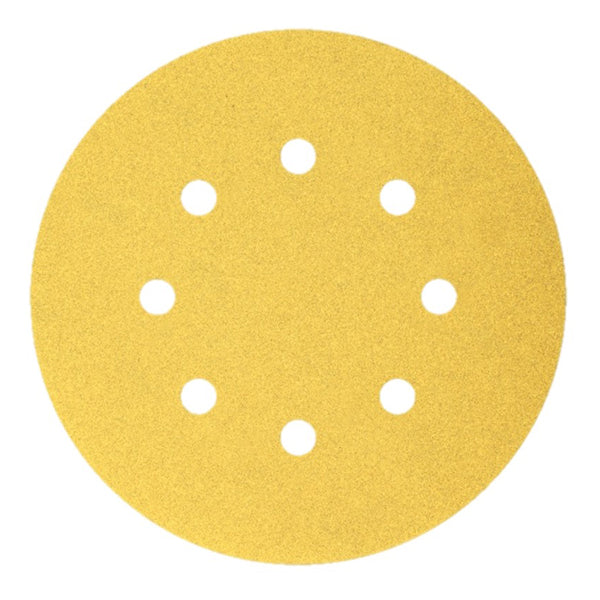 BOSCH VELCRO DISC 125 MM (G180) (8 HOLES)<br>BOSCH ក្រដាសខាត់ កម្រាស់ 180 មីលីម៉ែត្រ (មានចោះរន្ធ 8)