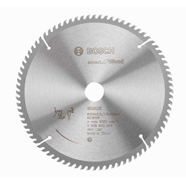BOSCH CIRCULAR SAWBLADE (10" X T40) (WOOD)<br>BOSCH ផ្លែកាត់ឈើ (10 អ៊ីញ X 40 ធ្មេញ ) - Home-Fix Cambodia