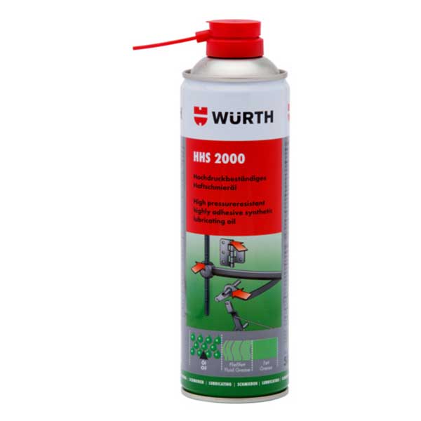 WURTH HHS 2000 LUBRICANT YELLOWISH 500ML<br>ប្រេងរំអិល