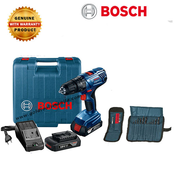 BOSCH GSB 180-LI + ACC KITS IMPACT DRILL - Home-Fix Cambodia