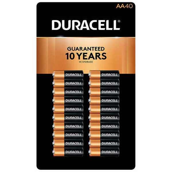DURACELL BATTERY AA LR6 1.5V (40 PCS)