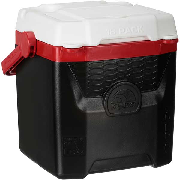IGLOO QUANTUM COOLER 12QT 11LITER 18 CANS BLACK
