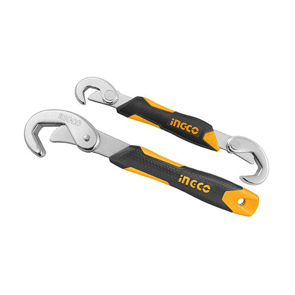 INGCO HBWS110808 BENT WRENCH 2 PCS/SET<br>ម៉ាឡេតអូតូឈុត 2ដើម<br>弯扳手, 2件套