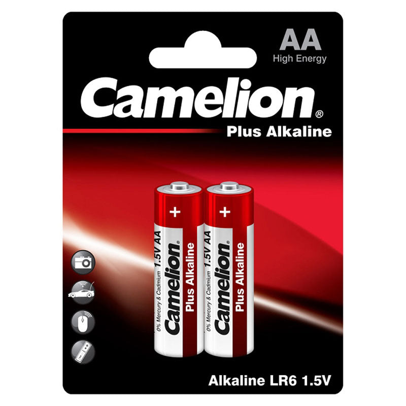 CAMELION LR06-BP2 PLUS ALKALINE BATTERY AA 1.5V