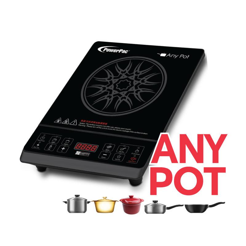 POWERPAC PPIC832 INFRARED COOKER 2000WATTS<br>ចង្ក្រានអគ្គីសនី 2000 វ៉ាត់