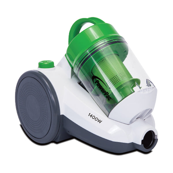 POWERPAC PPV1400 IVAC BAGLESS CYCLONE VACCUM CLEANER 1400W<br>ម៉ាស៊ីនបូមធូលីស្ងួត 1400 វ៉ាត់ - Home-Fix Cambodia