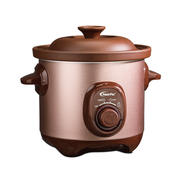 POWERPAC PPSC35 SLOW COOKER 3.5L<br>ឆ្នាំងរំងាស់ 3.5 លីត្រ - Home-Fix Cambodia