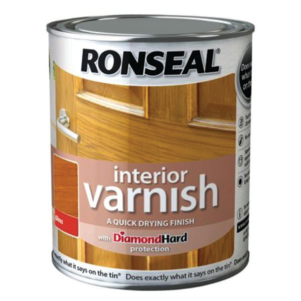 RONSEAL 36837 INT VARNISH ANTIQUE PINE/S 750ML <br> វ៉ាសនីលាបឈើ (750 មីលីលីត្រ)