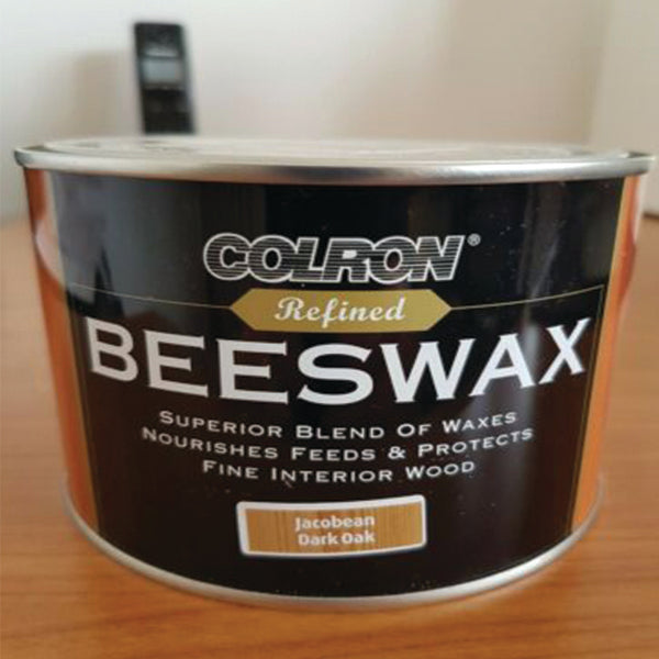 COLRON 34548 RF BEESWAX JACOB D.OAK 400G <br> ថ្នាំប៉ូលាឈើឲ្យរលោង  (400 មីលីលីត្រ) - Home-Fix Cambodia