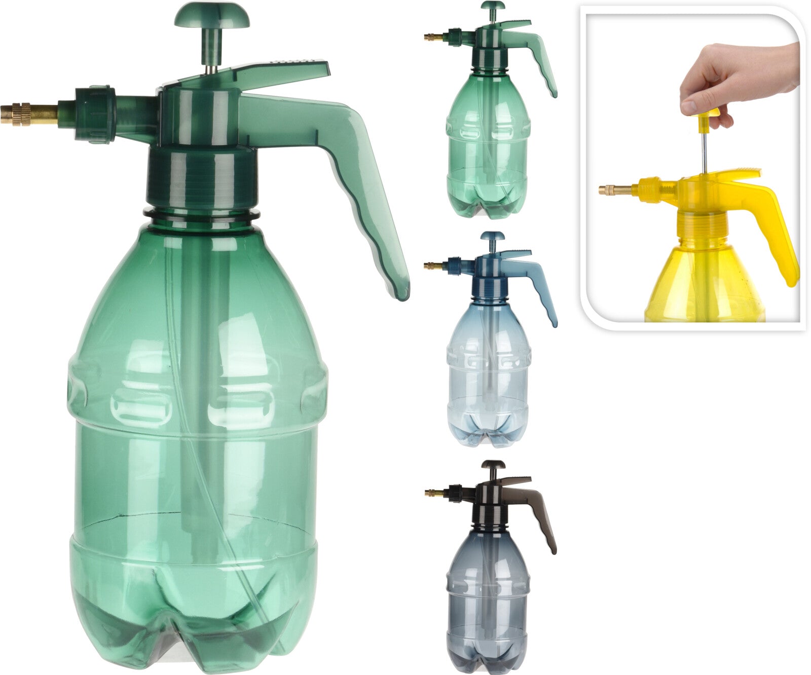 KOOPMAN S47300010 PRESSURE SPRAYER 1500ML 3ASS - Home-Fix Cambodia