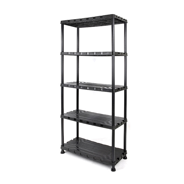 TACTIX 320402 5-TIER PLASTIC SHELF UNIT <br> ធ្នើរដាក់សំភារៈ - Home-Fix Cambodia