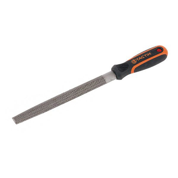 TACTIX 300005 FILE SEMI ROUND 200MM (8") <br> ដែកឆាប (8 អ៊ីញ) - Home-Fix Cambodia