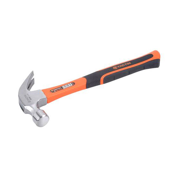 TACTIX 221005 HAMMER WITH NAIL REMOVER <br> ញញួរជាមួយក្បាលដកដែកគោល - Home-Fix Cambodia