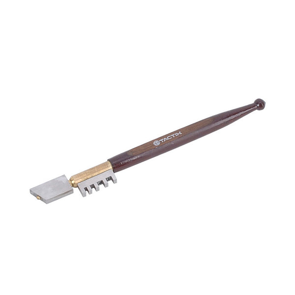 TACTIX 284907 CUTTER GLASS DELUXE 180MM <br> ឧបករណ៏កាត់កព្ចាក់ - Home-Fix Cambodia