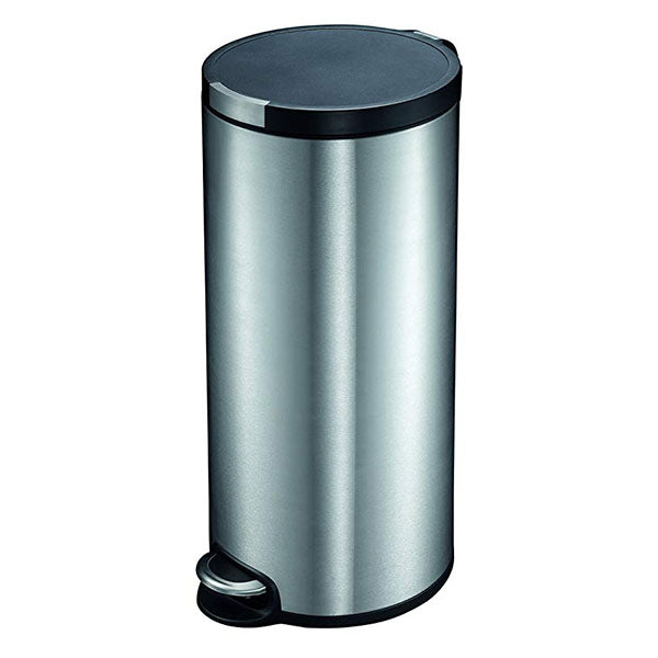 EKO EK9225MT-30L SOFT CLOSE PEDAL BIN S-STEEL 30L <br> ធុងសំរាម បិទគំរបសម្លេងស្ងាត់ 30 លីត្រ - Home-Fix Cambodia