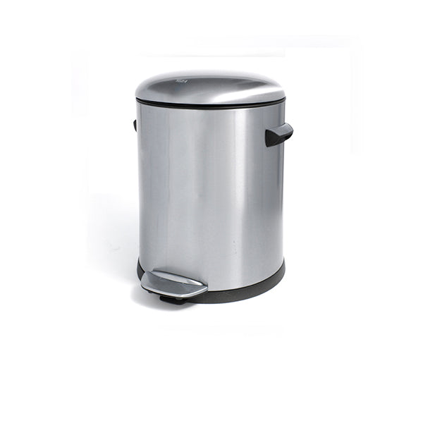 EKO EK9217MT-3L BELLE STEP BIN BRUSHED S/STEEL 3L <br> ធុងសំរាម 3 លីត្រ - Home-Fix Cambodia