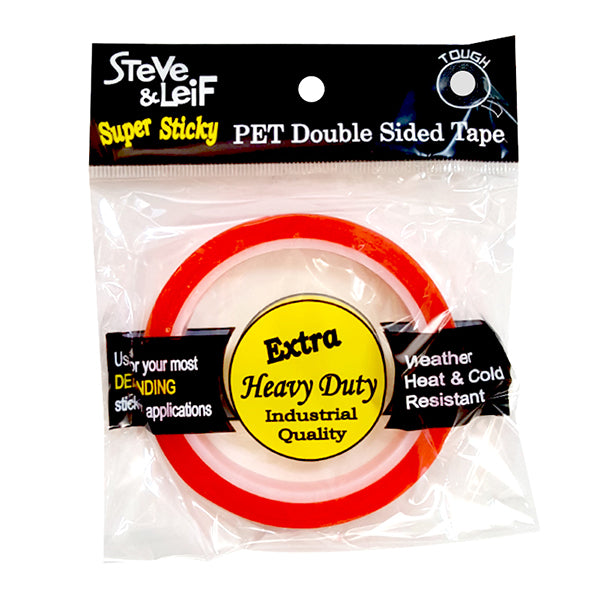 S&L SL-4657 PET DOUBLE SIDED TAPE (12MMX10M) <br> ស្កុážáž˜áž»ážáž–ីរ - Home-Fix Cambodia