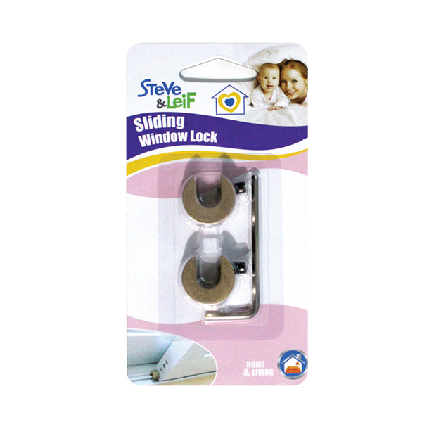 S&L SL-B1923 WINDOW LOCK WITH ONE ALLEN WRENCH 2PCS <br> គន្លឺះបង្អួចស្លាយ - Home-Fix Cambodia