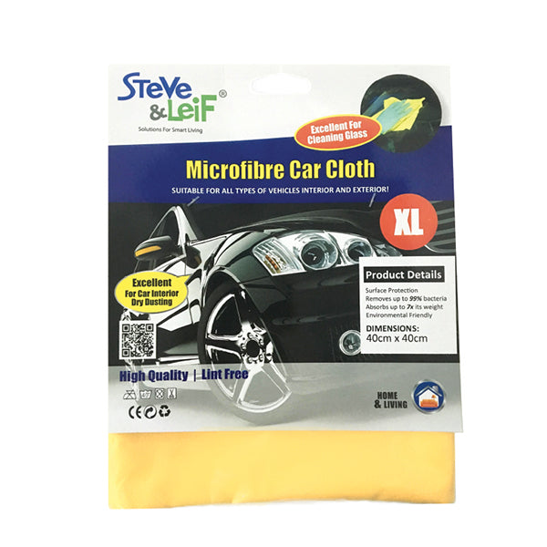 S&L SL-574 MICROFIBER CAR CLEANING CLOTH 1PC <br> កំណាត់ជូតសម្អាតរថយន្ត - Home-Fix Cambodia