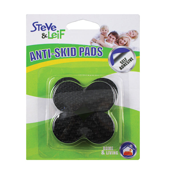 S&L SL-5012 EVA ROUND BLACK (25MMX3MM) <br> ទ្រនាប់ជើងតុ - Home-Fix Cambodia