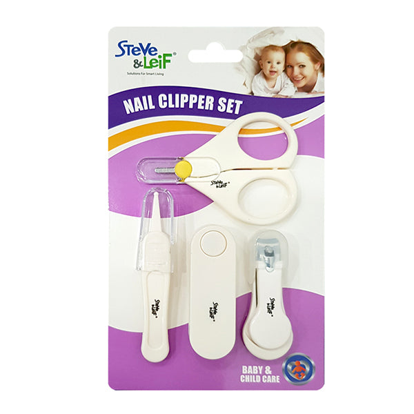 4PCS BABY NAIL CLIPPERS SET<br>ឈុតកន្រ្តៃកាត់ក្រចកក្មេងតូច - Home-Fix Cambodia