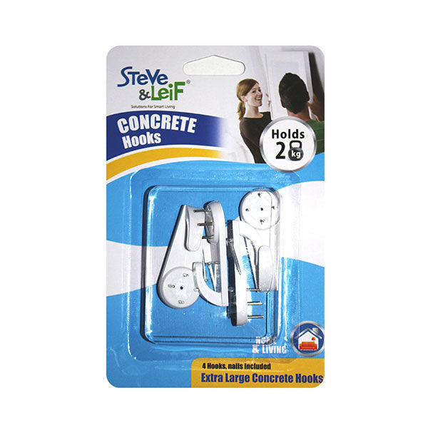 CONCRETE HOOKS EXTRA LARGE<br>ទំពួកព្យួ - Home-Fix Cambodia