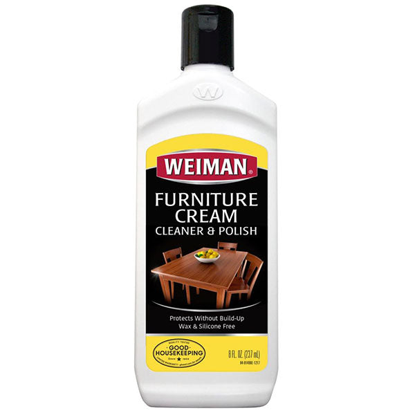 WEIMAN SL-WM04 WOOD FURNITURE CREAM CLEANER & POLISH (8 OZ.)<br>ទឹកថ្នាំសម្អាតនិងប៉ូលាឈើ